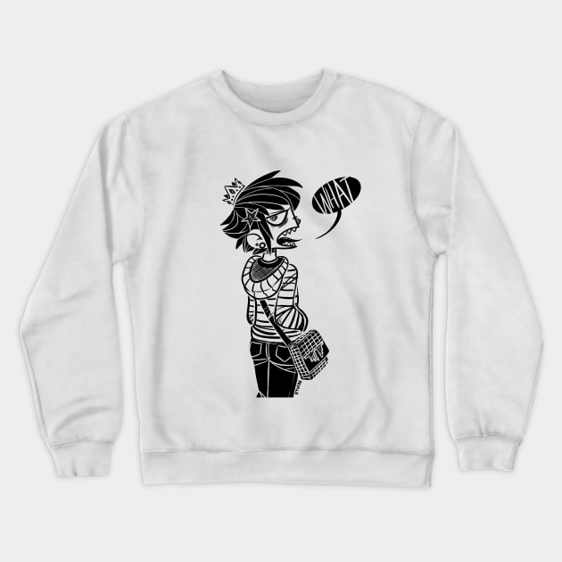 WHAt Crewneck Sweatshirt by iamprikle